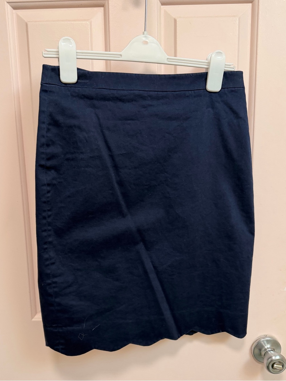 J Crew Navy Pencil Skirt